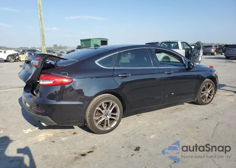 2019 Ford Fusion Sel from USA, damaged, VIN 3FA6P0CD7KR117054